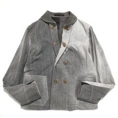 Y's デニム調　カバーオール　ヨウジヤマモト　グレー　パッチワーク　ジャケット m99167883940_1.jpg?1714632412