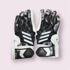 【本日限定】　adidas バッティング用手袋 ホワイト　ブラック　バッテ