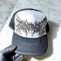 CODE:R｜リメイクキャップ　スタッズ　ダメージ加工　ペイント　y2k RE5273EU004707_fw_thumbM.jpg