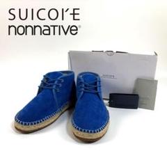 【未使用】nonnative スイコック スエード チャッカ ブーツ 26cm