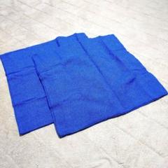ポリジュート クッションカバー 50x50cm ロイヤルブルー クッション