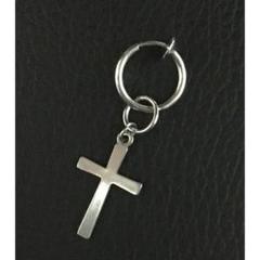 kpop クロス イヤリング アクセサリー ピアス穴不用