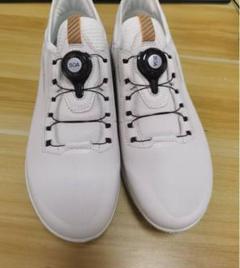 美品 ecco エコー ゴルフシューズ BIOM C4 BOA ホワイト