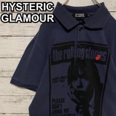 【即完売モデル】ヒステリックグラマー　ポロシャツ　ヒスガール　プリント　黒　L HYSTERIC GLAMOUR ヒステリックグラマー バックプリント