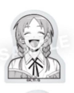 ふつうの軽音部　放課後いこー！　ポップアップ　内田桃　ミニアクリルクリップ