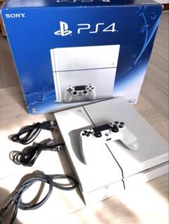 ホワイト PS4 本体 コントローラー付き