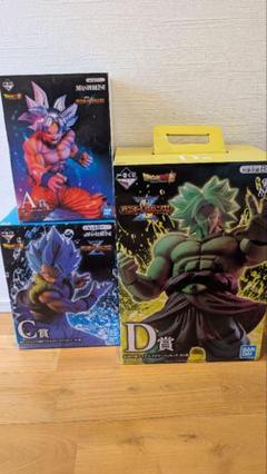 ドラゴンボールVSオムニバスZ　一番くじ　悟空　ブロリー　ゴジータ　フィギュアのサムネイル
