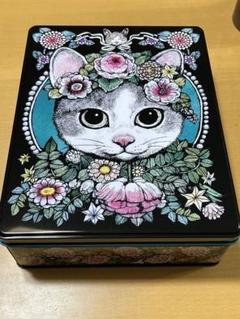 ヒグチユウコ　ホルベイン　お道具箱　猫デザインの収納用缶　ボリス　ふくろう　レア ヒグチユウコ ホルベイン お道具箱 猫デザインの収納用缶 ボリス