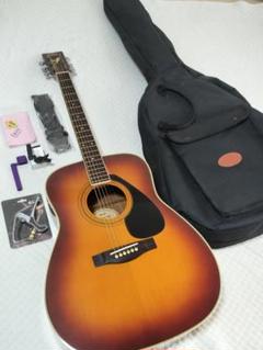 YAMAHA ヤマハ アコースティックギター ケースやオマケ多数付き 初心者最適 YAMAHA FG-425TBS ケースオマケ付 初心者にもオススメ アコギ