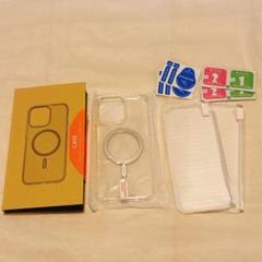 iPhone 14pro max クリアケース magsafe & フィルム2枚