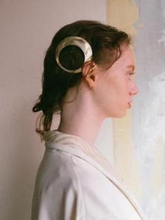 SYKIA ゴールド ヘアアクセサリー Orbit Hair Pierce <Double Line>（その他ヘアアクセサリー