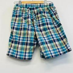 UNIQLO／ユニクロ】ハーフパンツ チェック柄 ブルー系 S - メルカリ