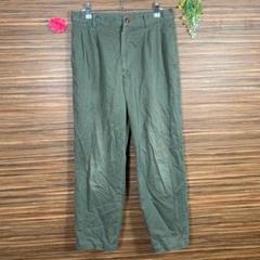 ixi:z イクシーズ️ Sサイズ相当 メンズ パンツ ズボン 緑 グリーン