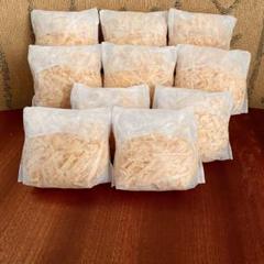 ♢99 削りたてをお届けします　ヒノキチップ　ヒノキおがくず10袋　かんなくず