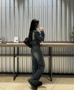 TRIFLE デニムセットアップ 風 バラバラでも着れるデニムセットアップコーデ | TikTok