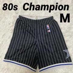 80s【チャンピオン】ゲームパンツ　ショーツ　NBA　オーランドマジック　Ｍ 80s【チャンピオン】ゲームパンツ ショーツ NBA オーランド