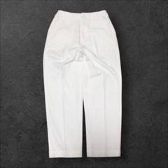 新品タグ付Alma Design ハイウエストコットンワイドパンツ ホワイト M