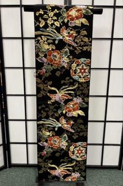 西陣織 伊藤若冲 梅花皓月図 袋帯 未使用品 金糸 銀糸 満月 正絹 Q801 西陣織 伊藤若冲 梅花皓月図 袋帯 未使用品 金糸 銀糸 満月 正絹