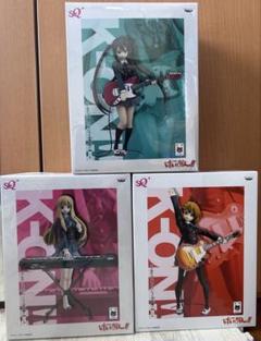 未開封　けいおん SQフィギュア 3体セット 未開封 けいおん SQフィギュア 3体セット - メルカリ