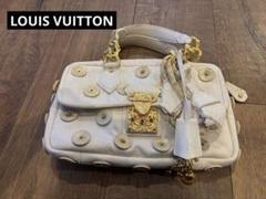 ルイ・ヴィトン ポルカドッツ・パナマティンカーベル キャンバス 廃盤品