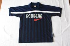 NIKE 90s ネイビー ストライプ シャツ