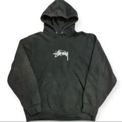 1195【即完売品】ステューシー♤ビッグロゴ　希少デザイン　パーカー　入手困難 入手困難 超レア 】ステューシー ☆SSリンク センタービッグロゴ