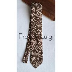 値下げ 〔超美品〕フラテッリ ルイージ ネクタイ ペイズリー スフォデラート 値下げ 〔超美品〕フラテッリ ルイージ ネクタイ ペイズリー