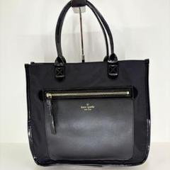 kate spade NEW YORK - 新品未使用タグ付 kate spade 黒レザー