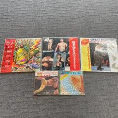 【見本盤】新日本プロレス テーマ曲集 ファイティング・ミュージック レコード 新日本プロレス最新テーマ曲集 [LP] - bar chiba Music Store