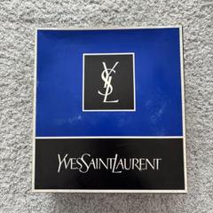 美品　イヴサンローラン アクリルバスマット＆スリッパ　ギフト　ロイヤルブルー 美品 イヴサンローラン アクリルバスマット＆スリッパ ギフト