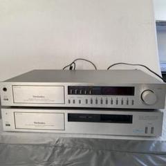 Technics ST-K808 と SH-R808 リモコンのセット　 アンプ Technics Stereo System ST-K808 Preamp SE-A808 Power Amp SH