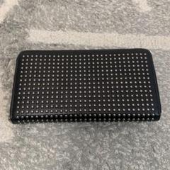 roen 長財布 黒 スタッズ
