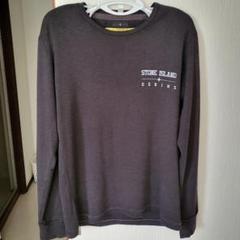 STONE ISLAND ロンT カットソー Mサイズ メンズ ダークグレー
