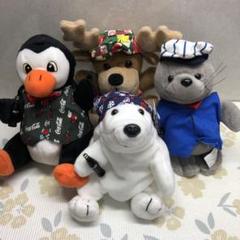コカコーラ　ぬいぐるみ　Bean Bag Plush ４体セット