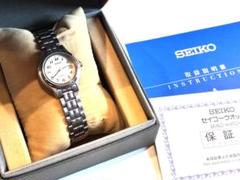 SEIKO 7N82-6D80 動作品 レディース腕時計 セイコー チタン