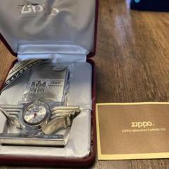 ジッポ　ウィング置き時計付き　限定品　99年製 ジッポ ウィング置き時計付き 限定品 99年製 - メルカリ