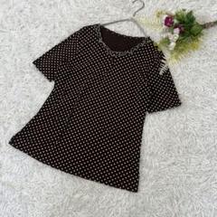 〝チャドリアン CHADORIAN〟半袖Tシャツ　ドット柄　コットン100% M