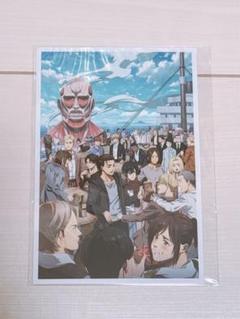 進撃の巨人 アフターパーティー クリアファイル ポスカ
