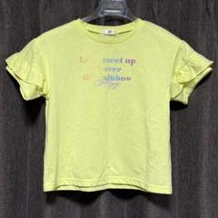 値下げ！ALGY Tシャツ 半袖 イエロー ミントイエロー 140
