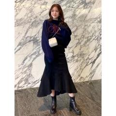 eimy istoire デニムフリルマーメイドスカート