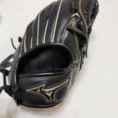 ⭐️美品⭐️Mizuno 黒 レザーグローブ　未使用 羊革 スマホ対応可能 本革手袋 レディース グローブ レザー