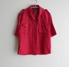 LAUREN RALPH LAUREN　リネンサファリシャツ