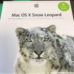 macOS X snow leopard 10.6.3