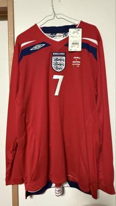 正規品 希少 ベッカム イングランド代表 100試合目記念ユニフォーム XL