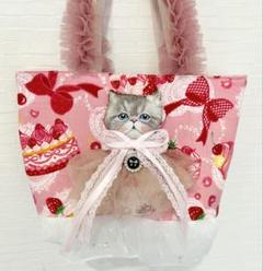 f*w様 コヤンイサムチョン♡ルミちゃんの着ぐるみチャーム付き ヌビ×インド刺繍 コヤンイサムチョン❣️ハンドメイド❣️和柄ルミちゃん