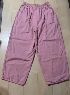 新品未使用！コットンワイドパンツのサムネイル