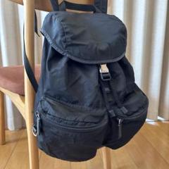希少 プラダ PRADA バックパック パリ購入 2ポケット
