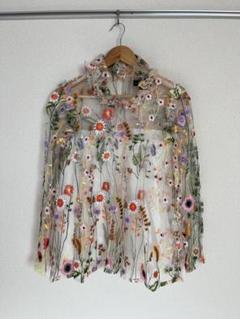 シスタージェーン　ハチ刺繍　チュールトップス sister jane 刺繍 チュールトップス - メルカリ