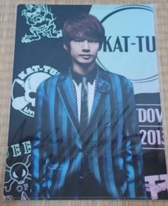 KAT-TUN 亀梨和也 サイン ロールカーテン プレミア1名 KAT-TUN - 亀梨和也ෆ⸒⸒⸜( ˶'ᵕ'˶)⸝‪‪‎の通販 by にゃんこ's‬‬