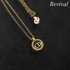 【美品】　ディオール　チェーンネックレス　ゴールド　アクセサリー　375